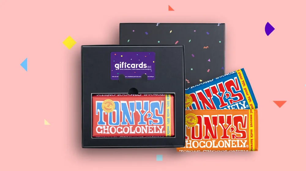Cadeaupakket Tony’s Chocolonely: onweerstaanbaar lekker